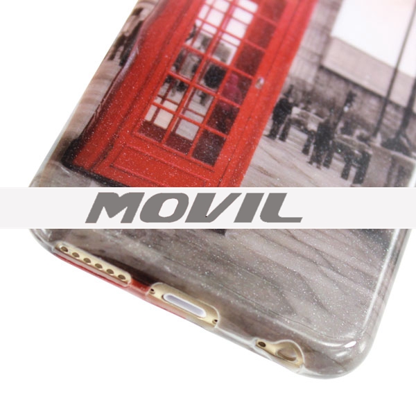 NP-2558 Funda Colorido suave TPU para Apple iPhone 6-7